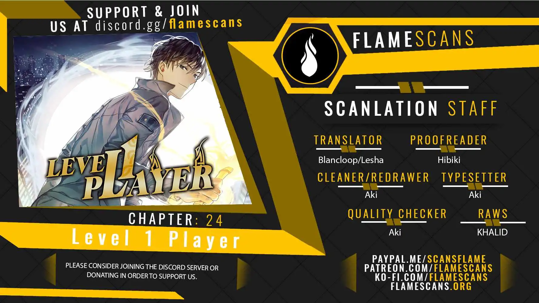 Level 1 Player [ALL CHAPTERS] Chapter 24 1